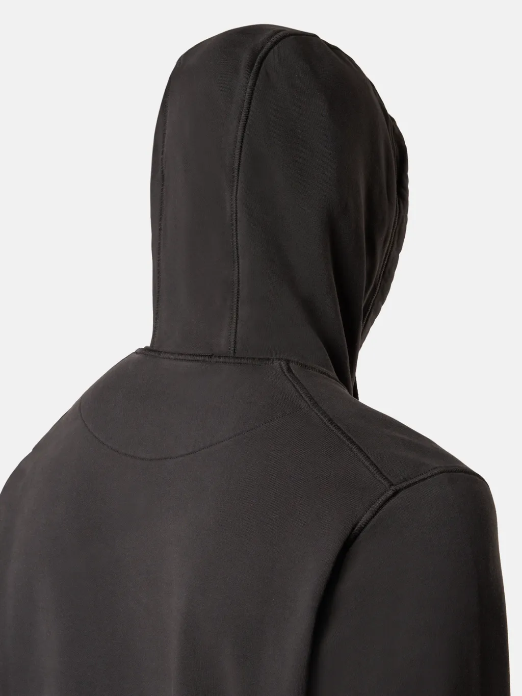 Logo Patch Drawstring Hoodie
