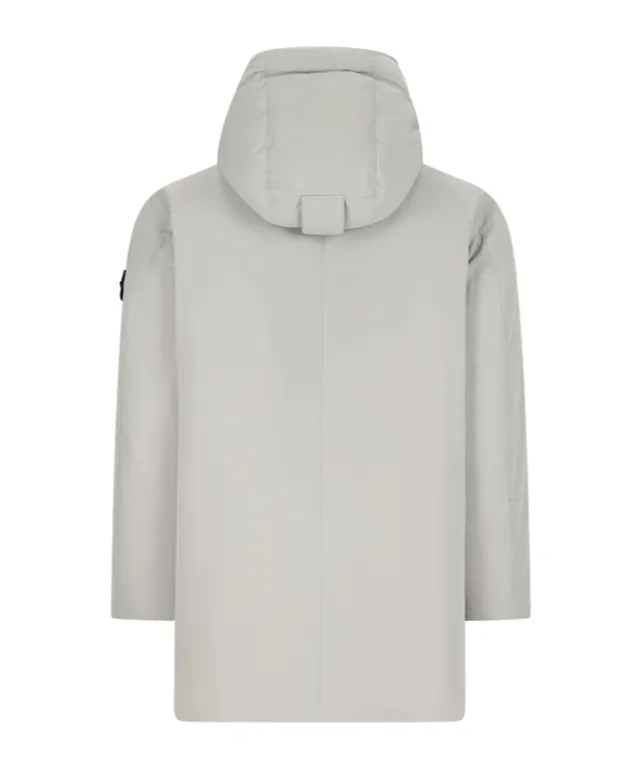 Micro Twill Long Parka
