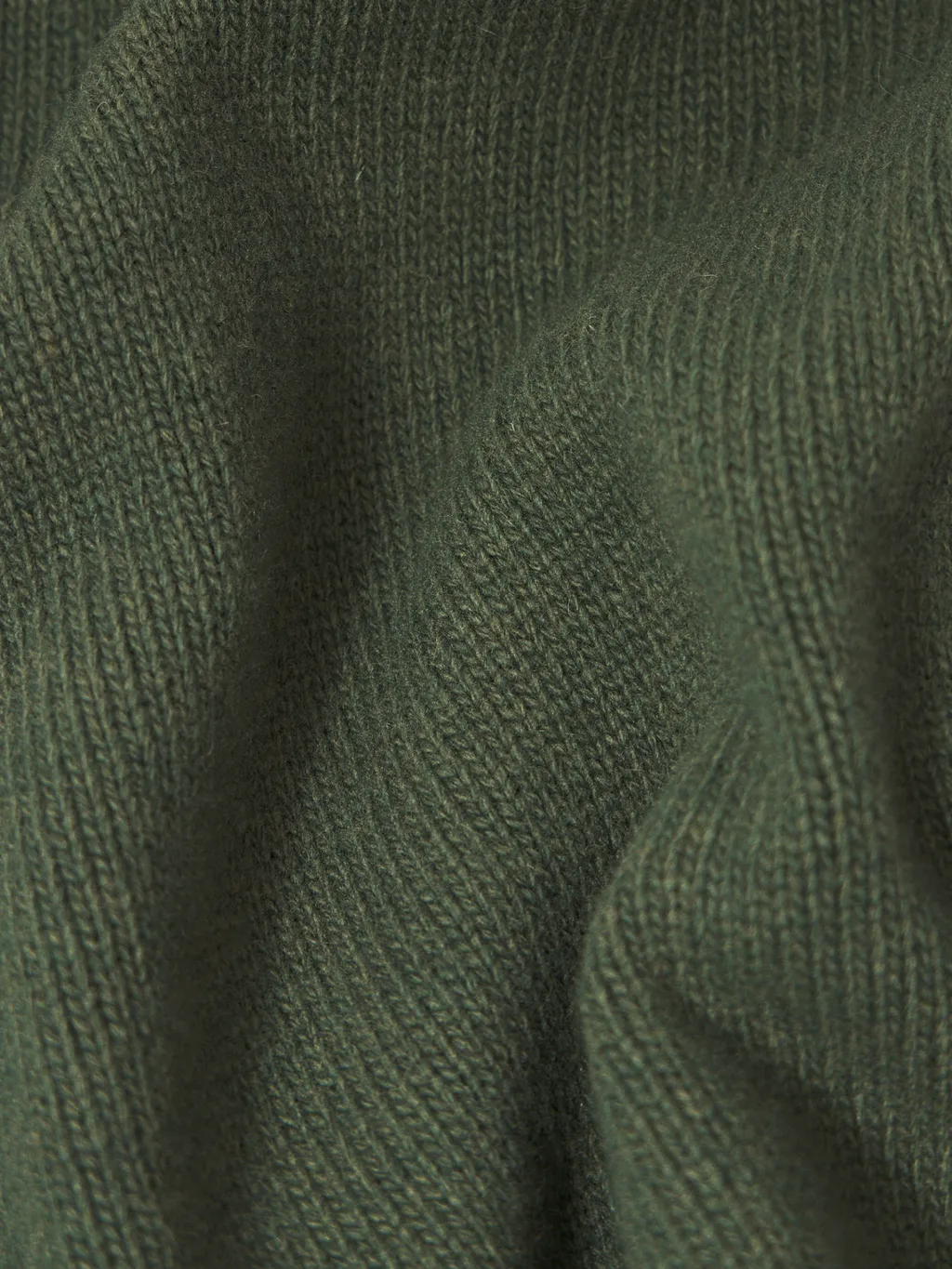 High-Neckline Button Cardigan