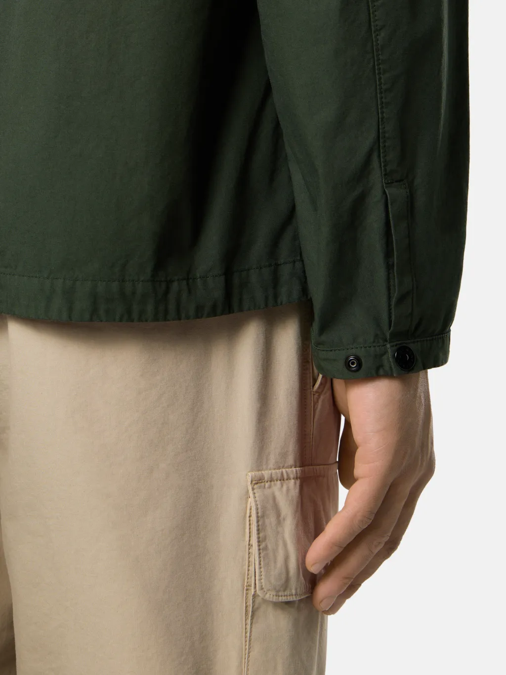 Compass-Badge Zip-Up Jacket
