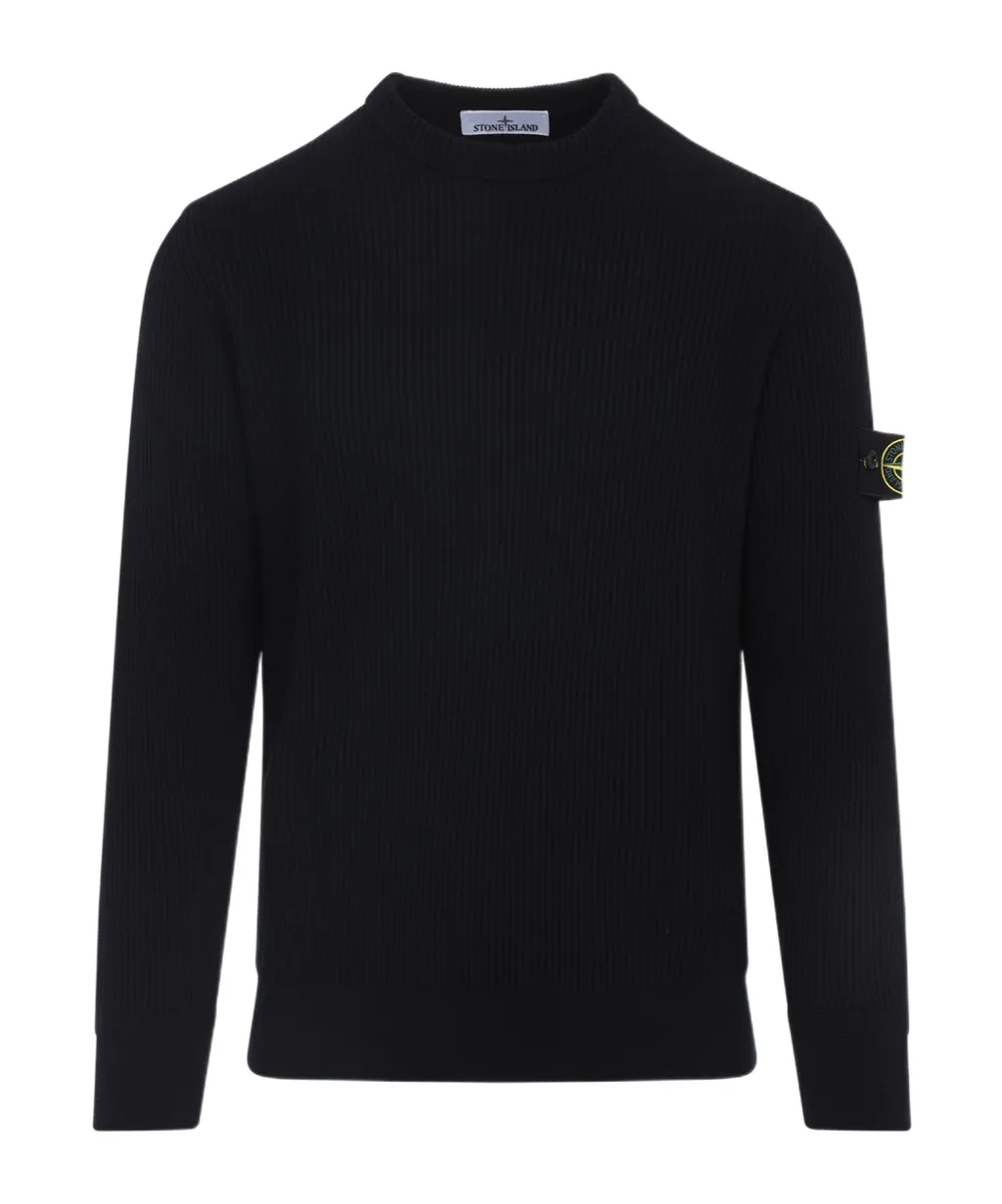 Logo Patch Knitted Sweater