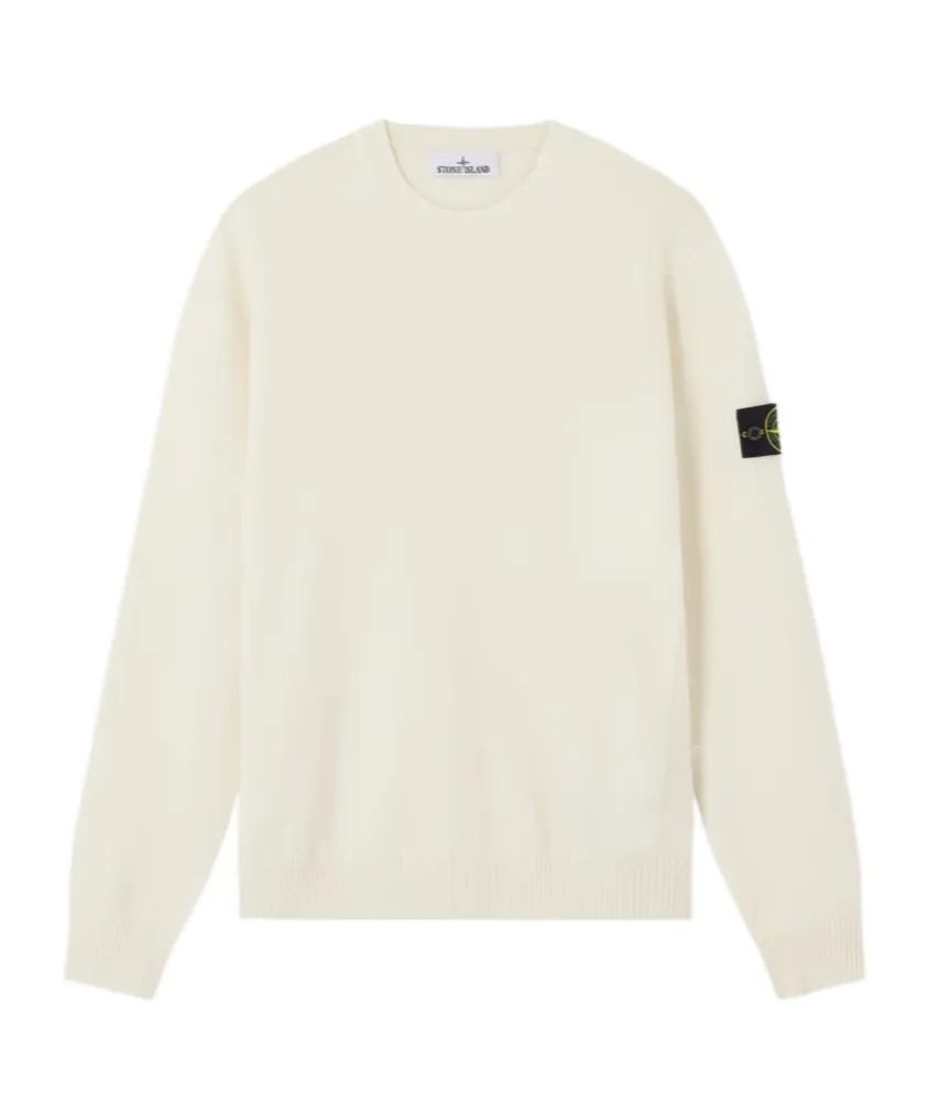 Logo Patch Crewneck Jumper