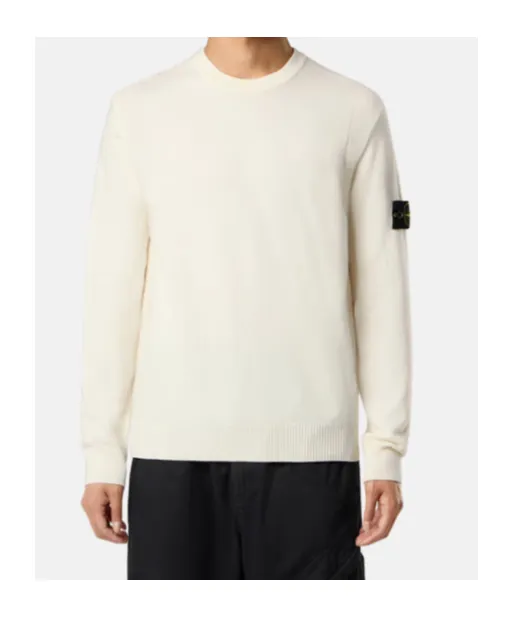 Logo Patch Crewneck Jumper