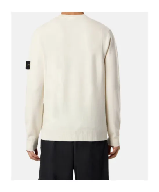 Logo Patch Crewneck Jumper