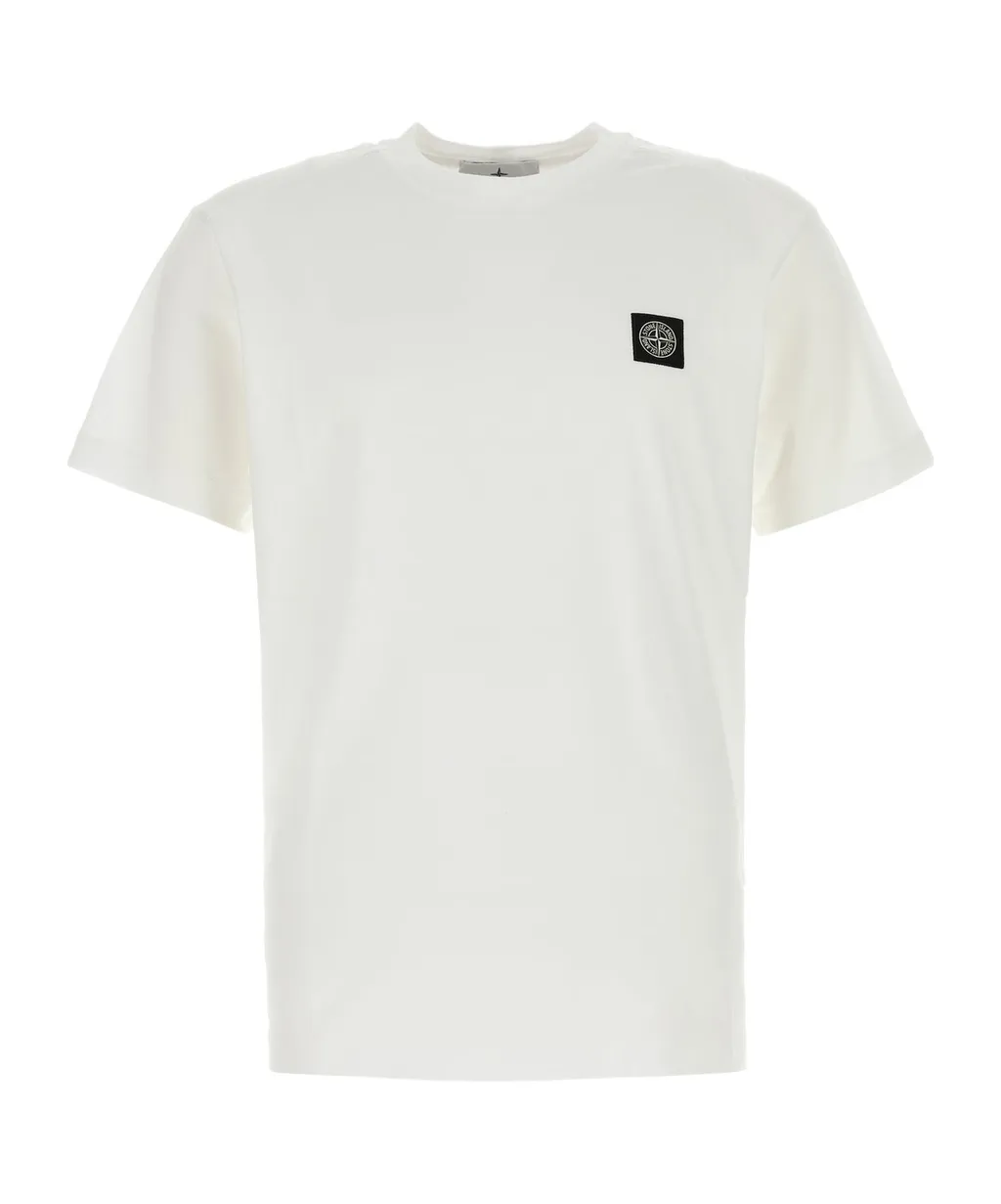 Logo Patch Crewneck T-Shirt