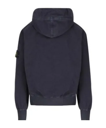 Oversized Fit Hooded Zip-Up Sweatshirt