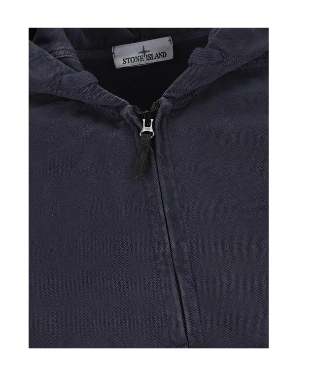 Oversized Fit Hooded Zip-Up Sweatshirt