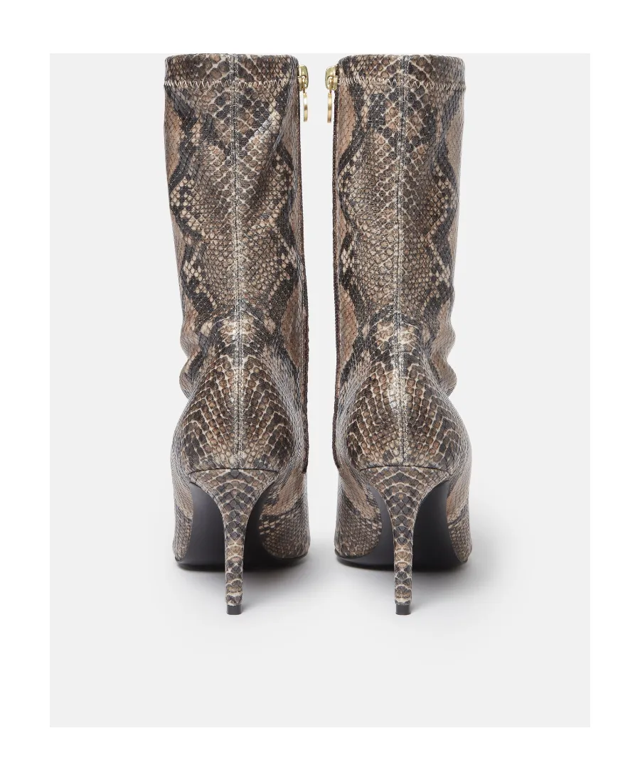 Stella Iconic Embossed Ankle Boots