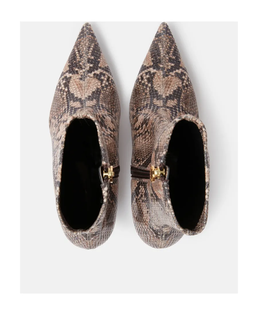 Stella Iconic Embossed Ankle Boots
