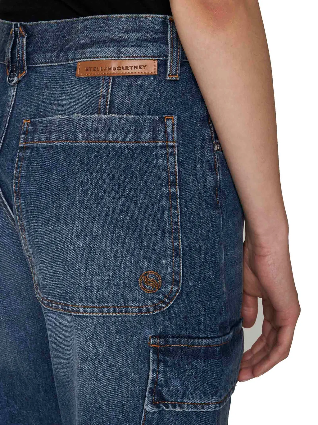 High-Waisted Cropped Leg Jeans