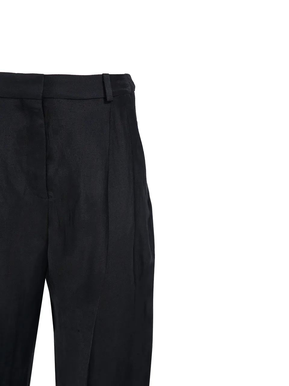 Pressed-Crease Tapered Trousers