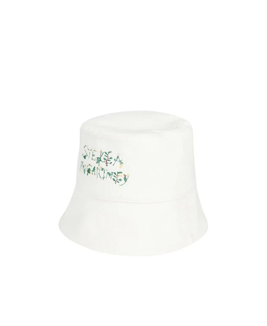 Logo Embroidered Bucket Hat