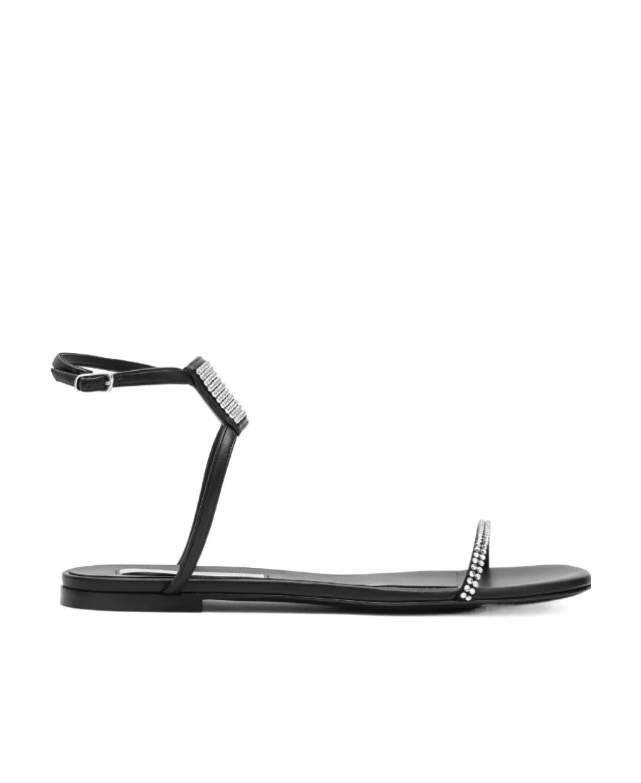 Logo Flat Sandals