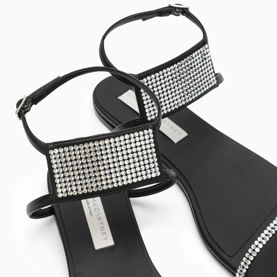 Logo Flat Sandals