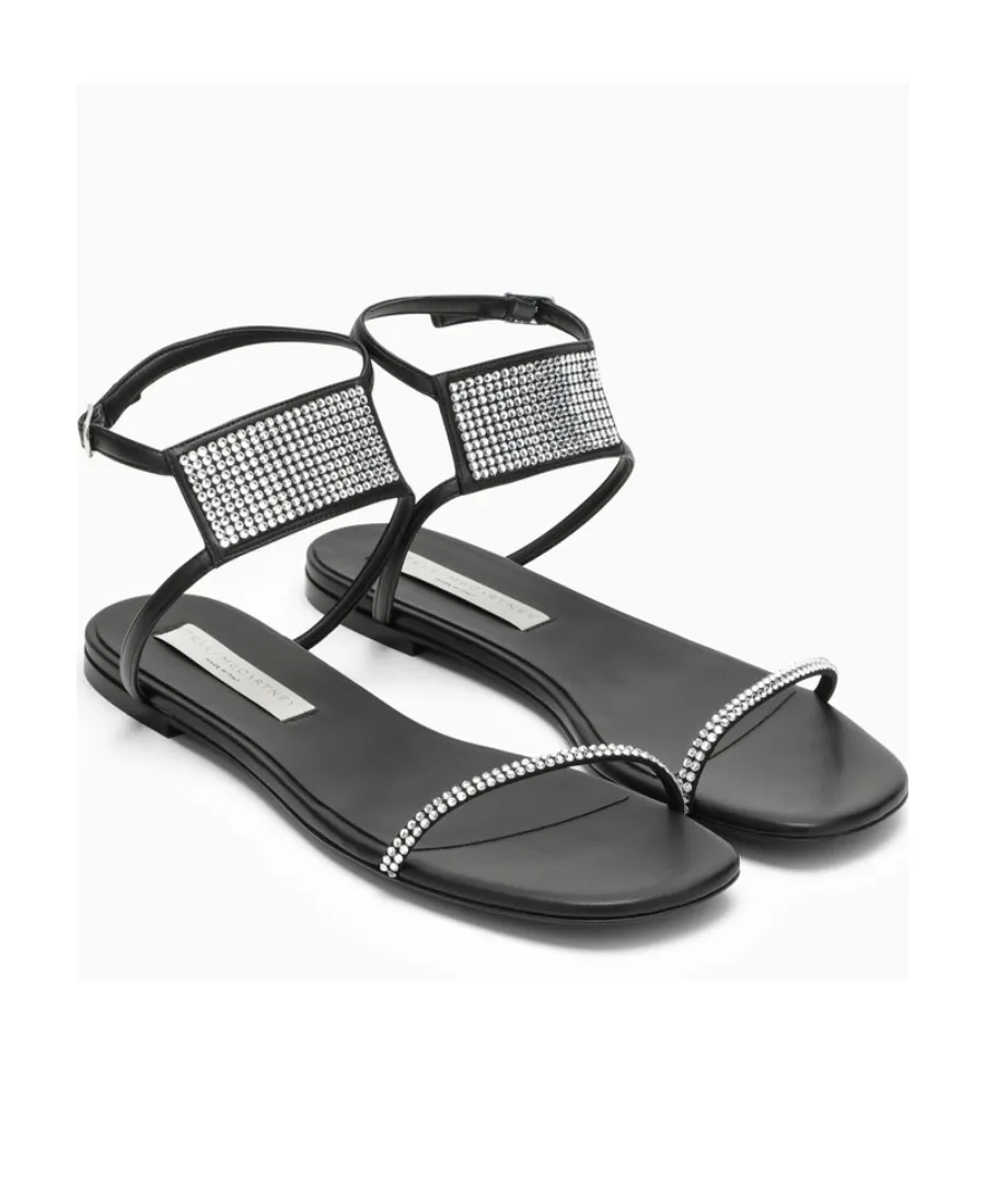 Logo Flat Sandals