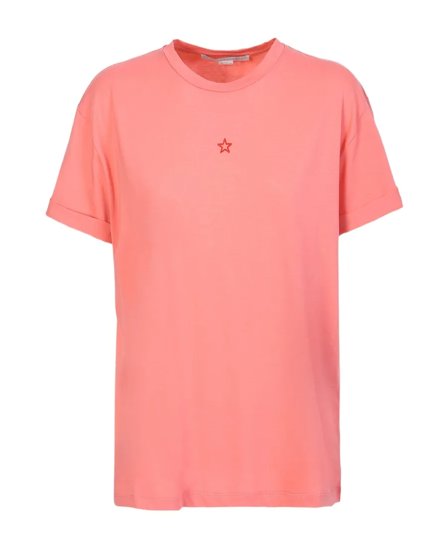 Star-Embroidered T-Shirt
