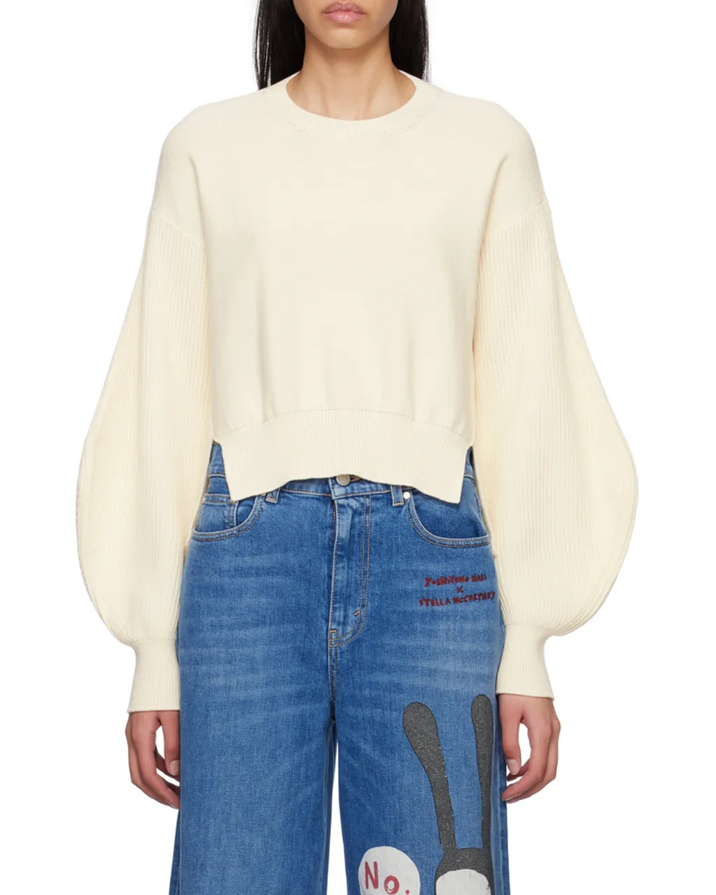 Short Knitted Sweater