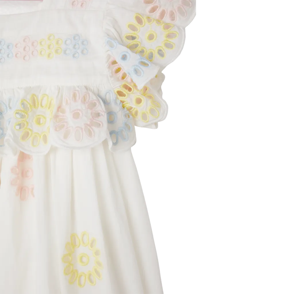 Ruffled Sleeveless Dress