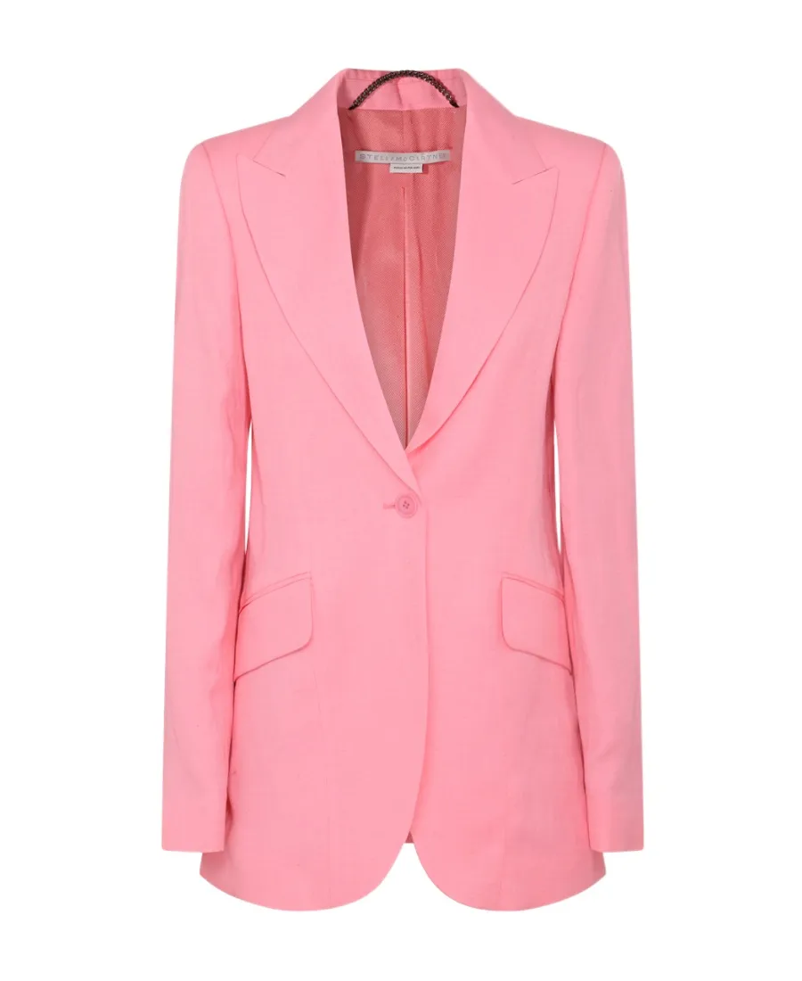 Single-Breasted Tailored Blazer