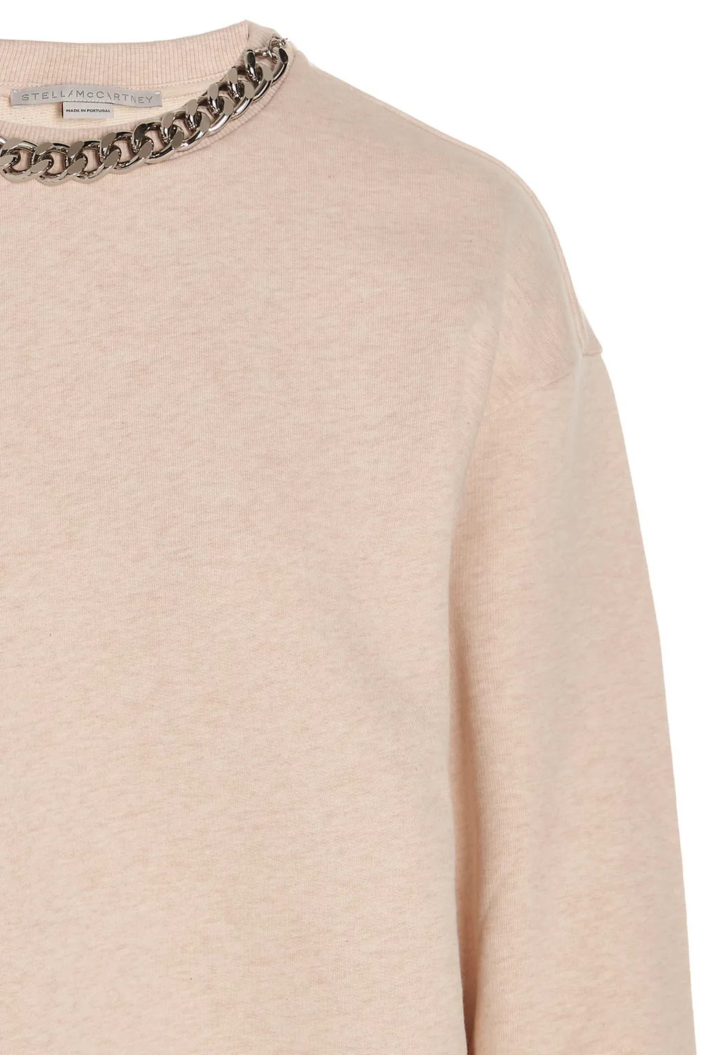 Falabella Chain Detailed Crewneck Sweater