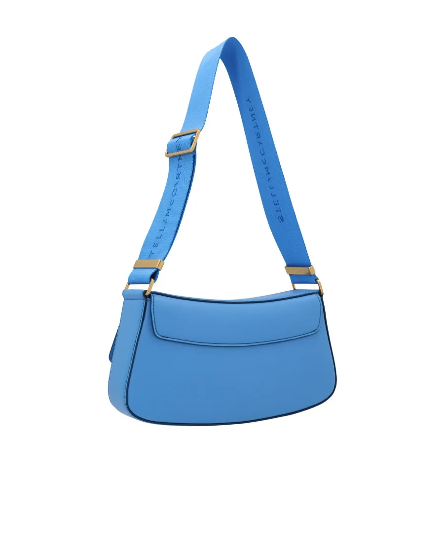 Logo Plaque Fold-Over Shoulder Bag