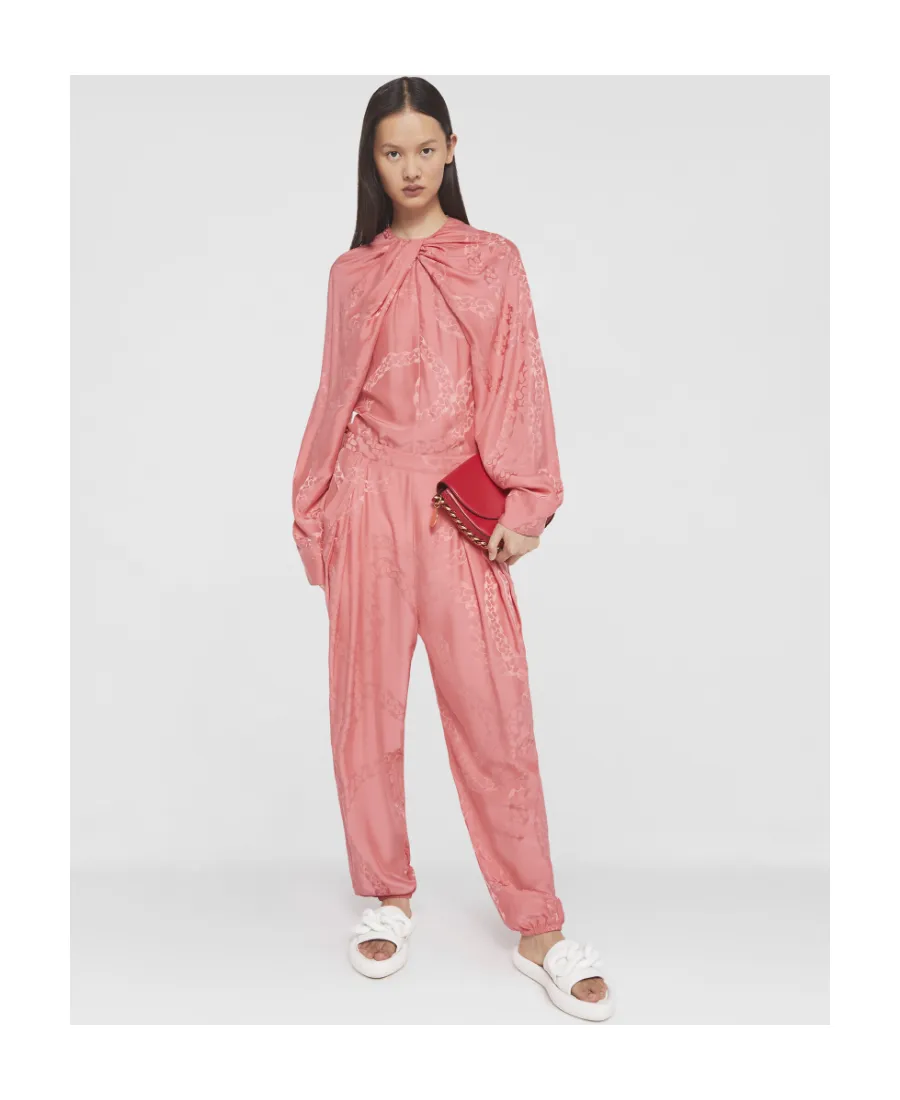Falabella Chain Jacquard Trousers