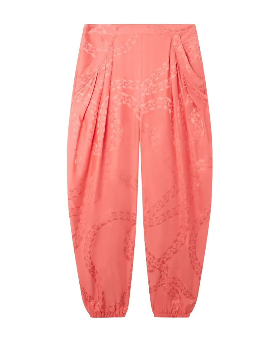 Falabella Chain Jacquard Trousers