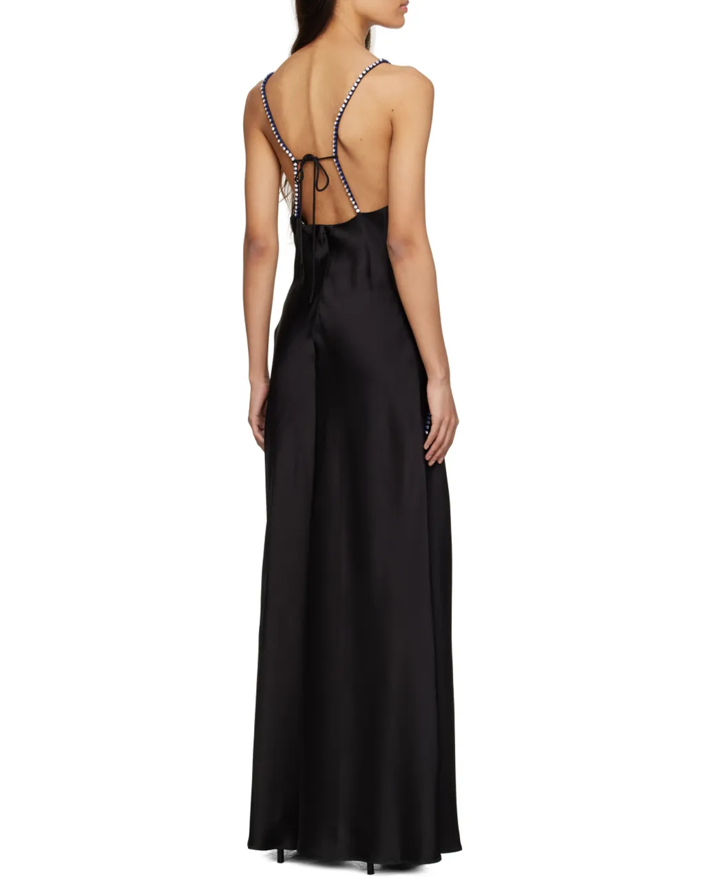Embellished V-Neck Dress