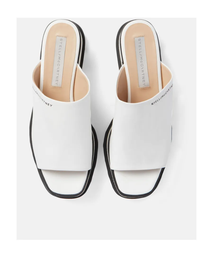 Logo Printed Platform Sandals
