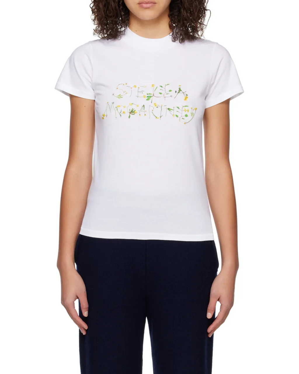 Dandelion Logo Printed Crewneck T-Shirt