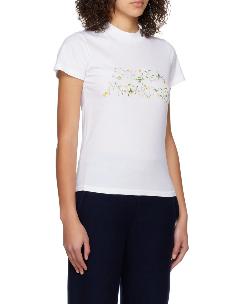 Dandelion Logo Printed Crewneck T-Shirt