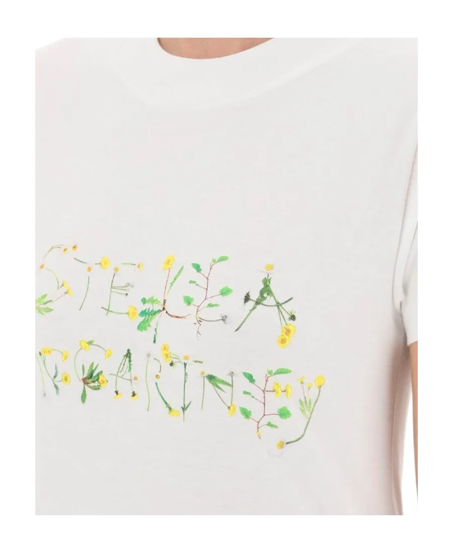 Dandelion Logo Printed Crewneck T-Shirt
