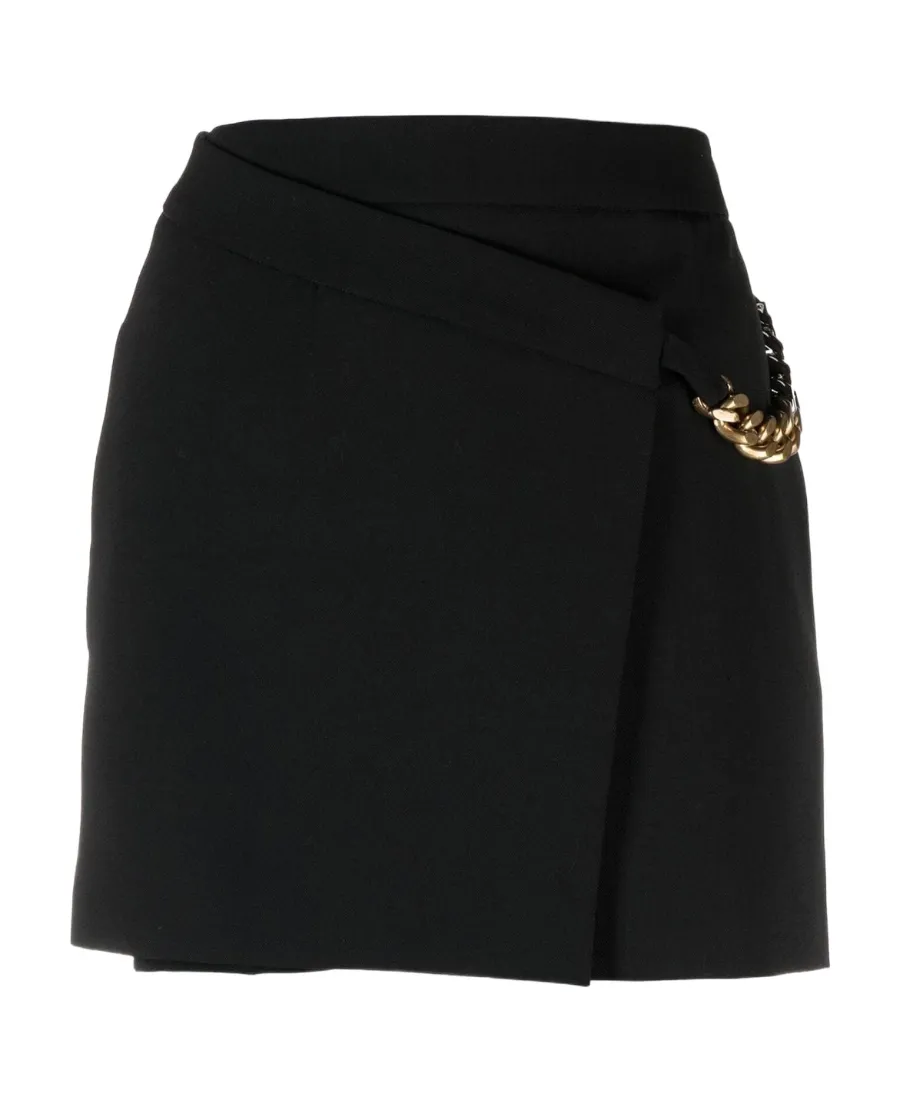 Falabella Chain Wrap Mini Skirt