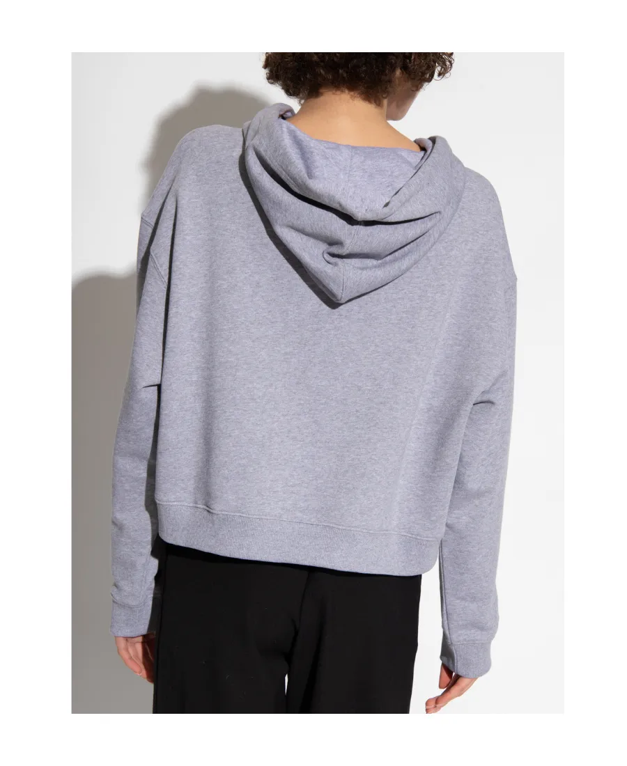 Long-Sleeved Drawstring Hoodie