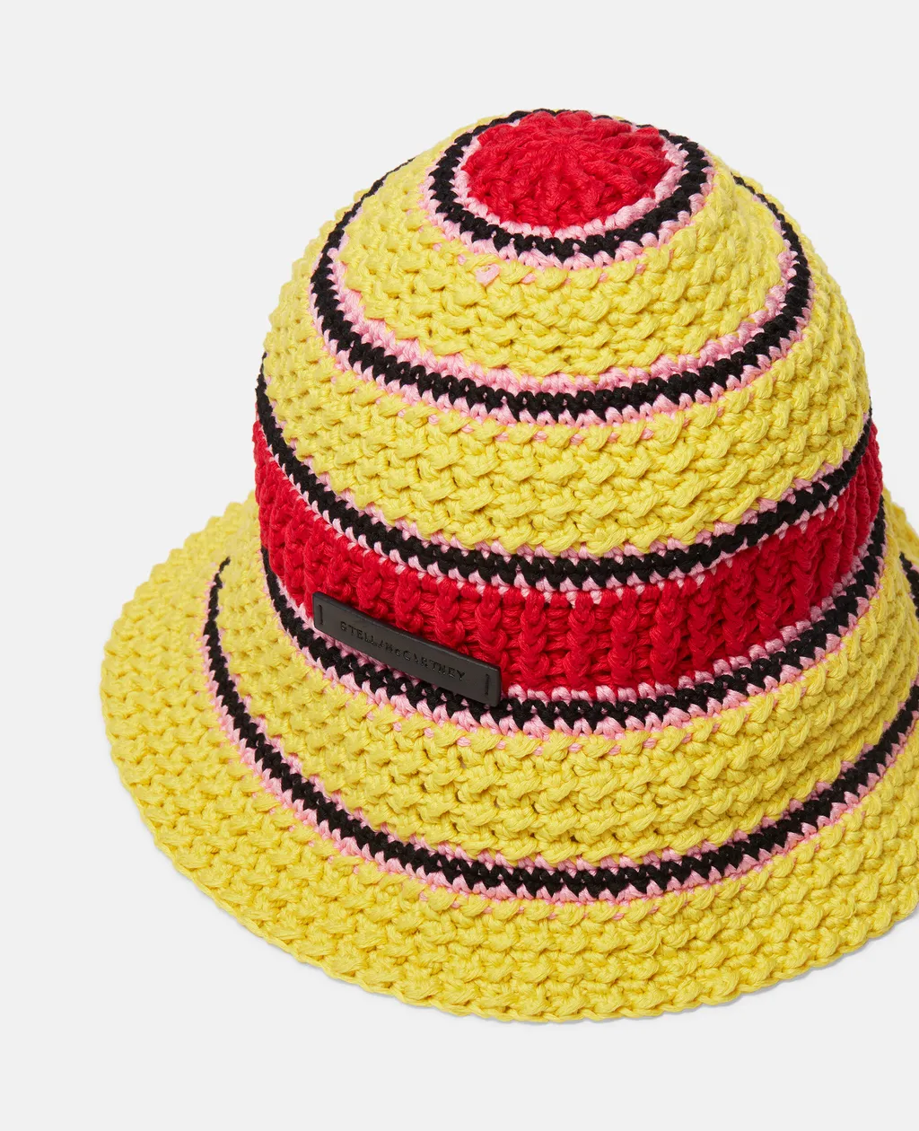 Colour-Block Crochet Hat