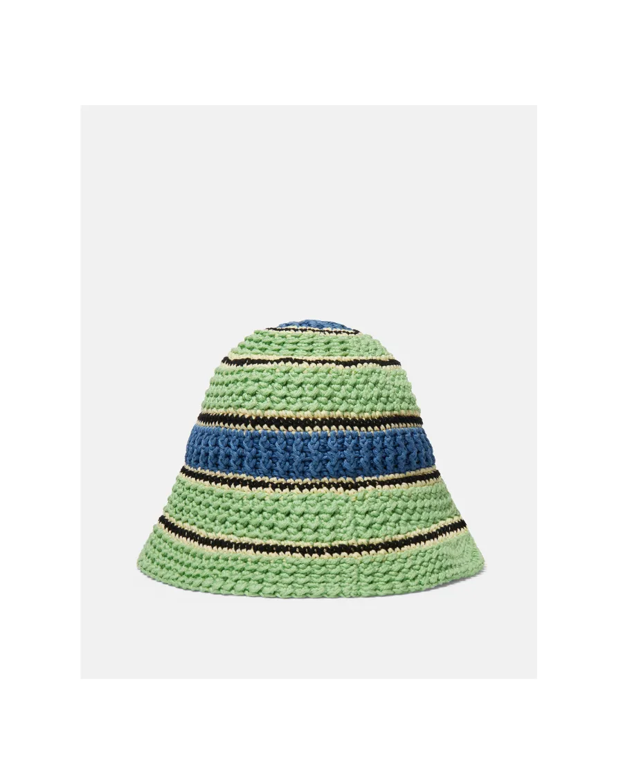 Colour-Block Crochet Hat