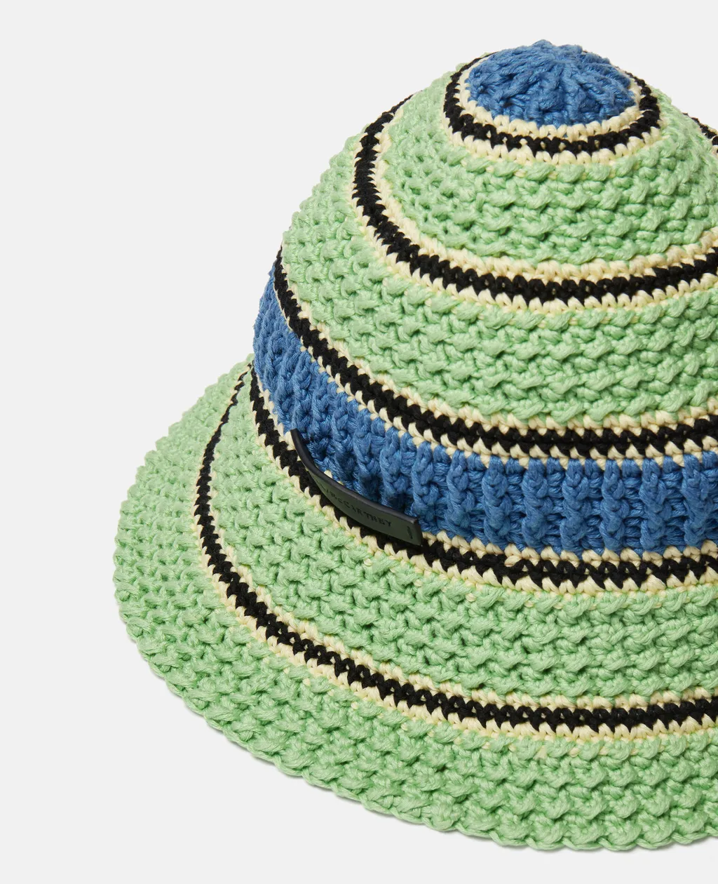 Colour-Block Crochet Hat