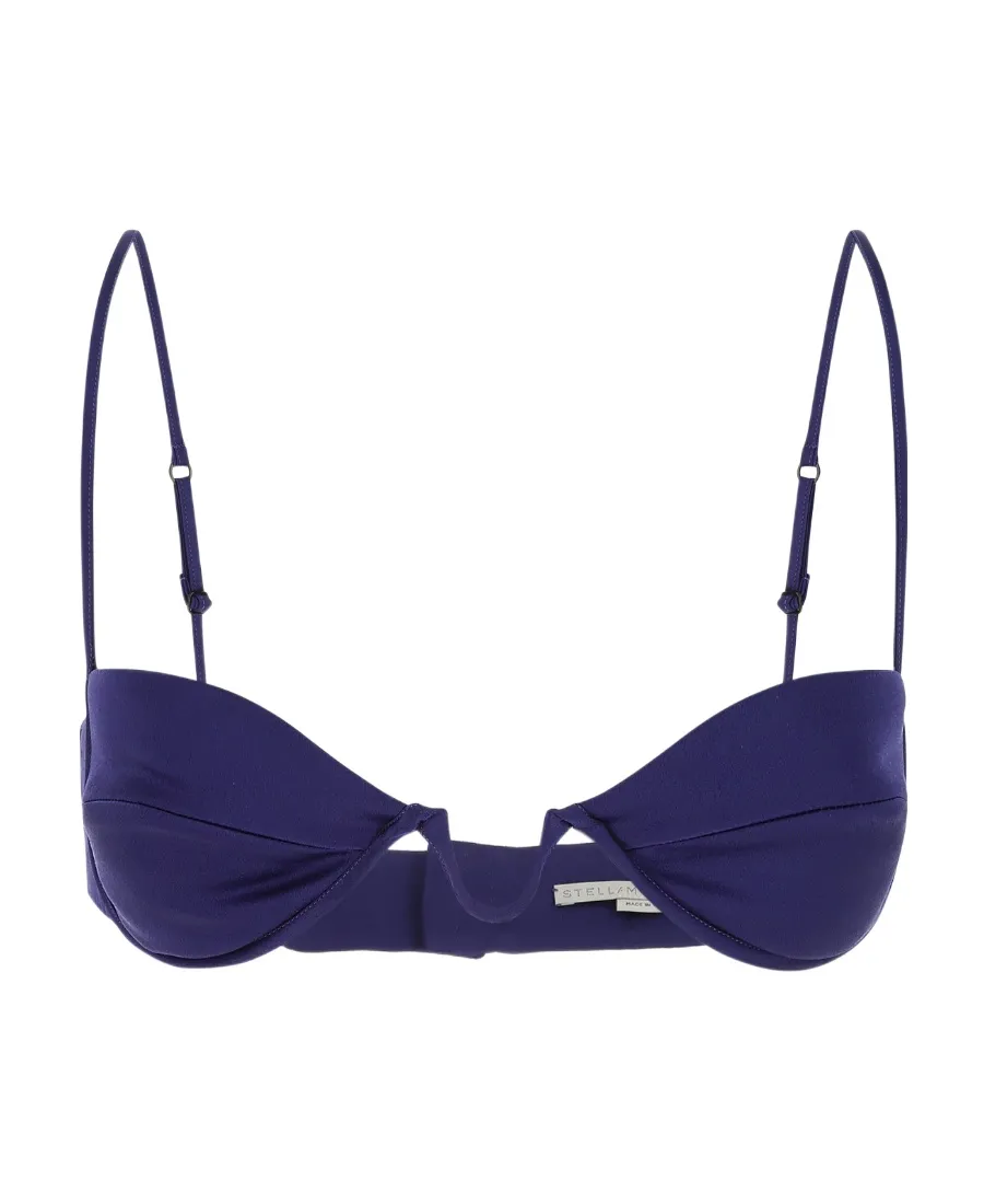 Spaghetti Strapped Satin Bra Top