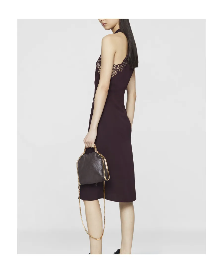 Lace Splicing Neck Dress