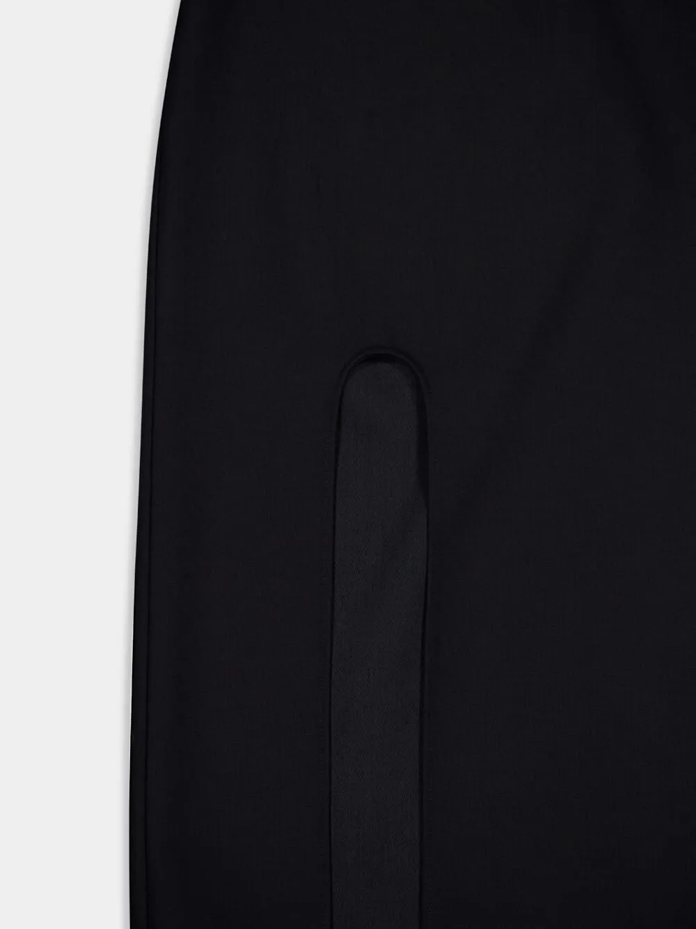 Mid-Rise Twill Skirt