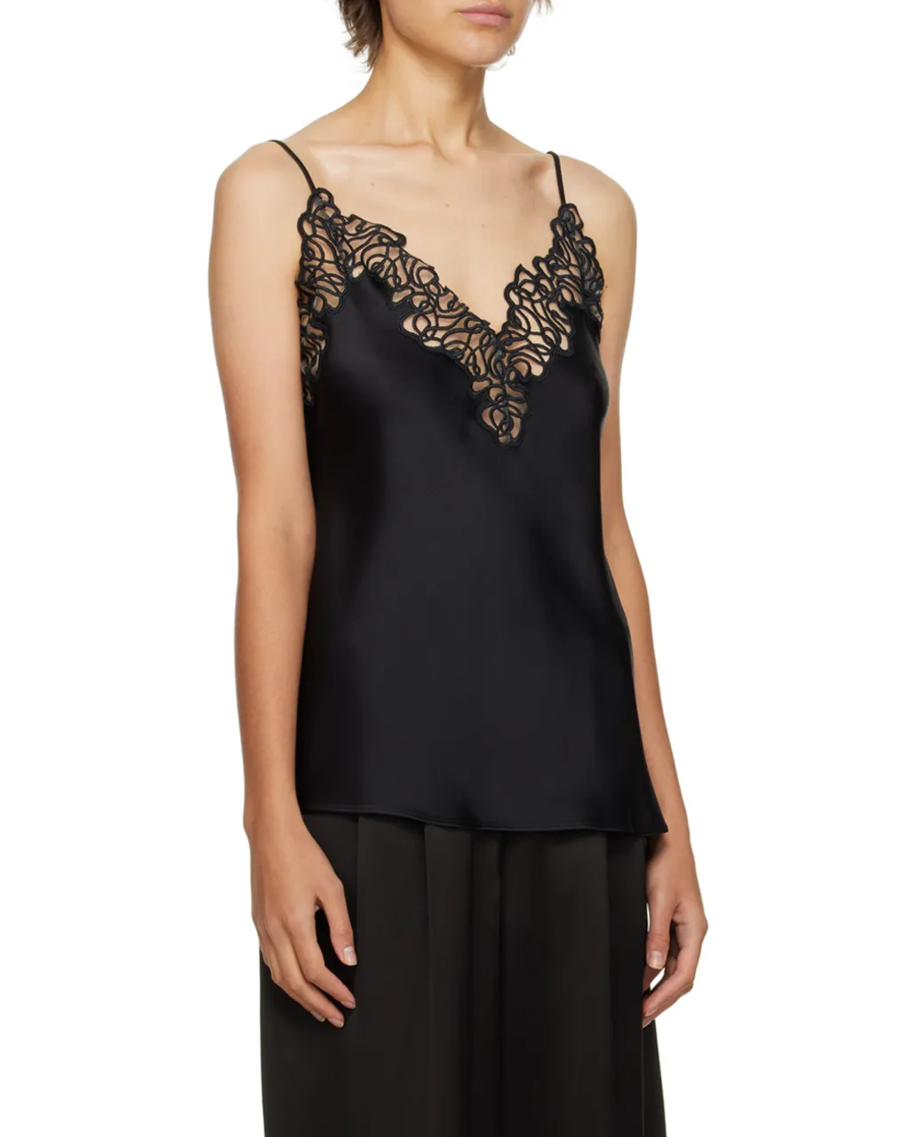Lace-Trim Camisole Top