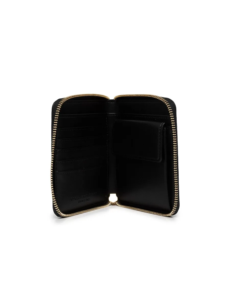 Logo Detailed Zip-Up Card Holder