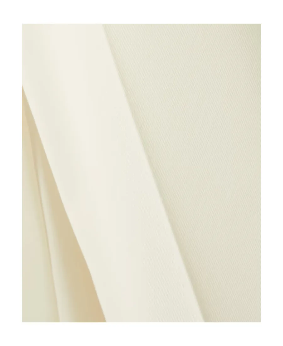 Wide-Leg Cropped Trousers