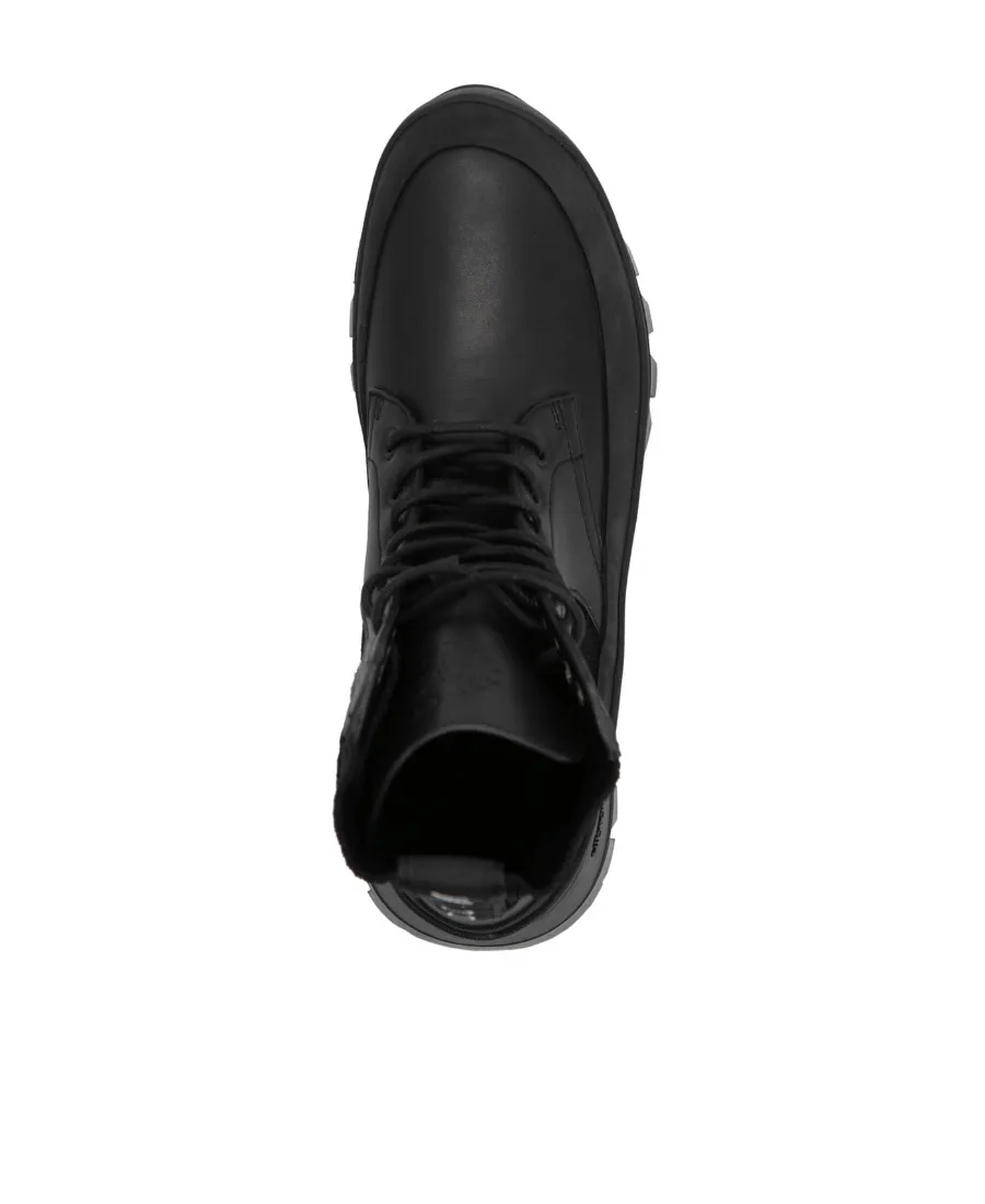 Chelsea Knit Lace-Up Trace Boots