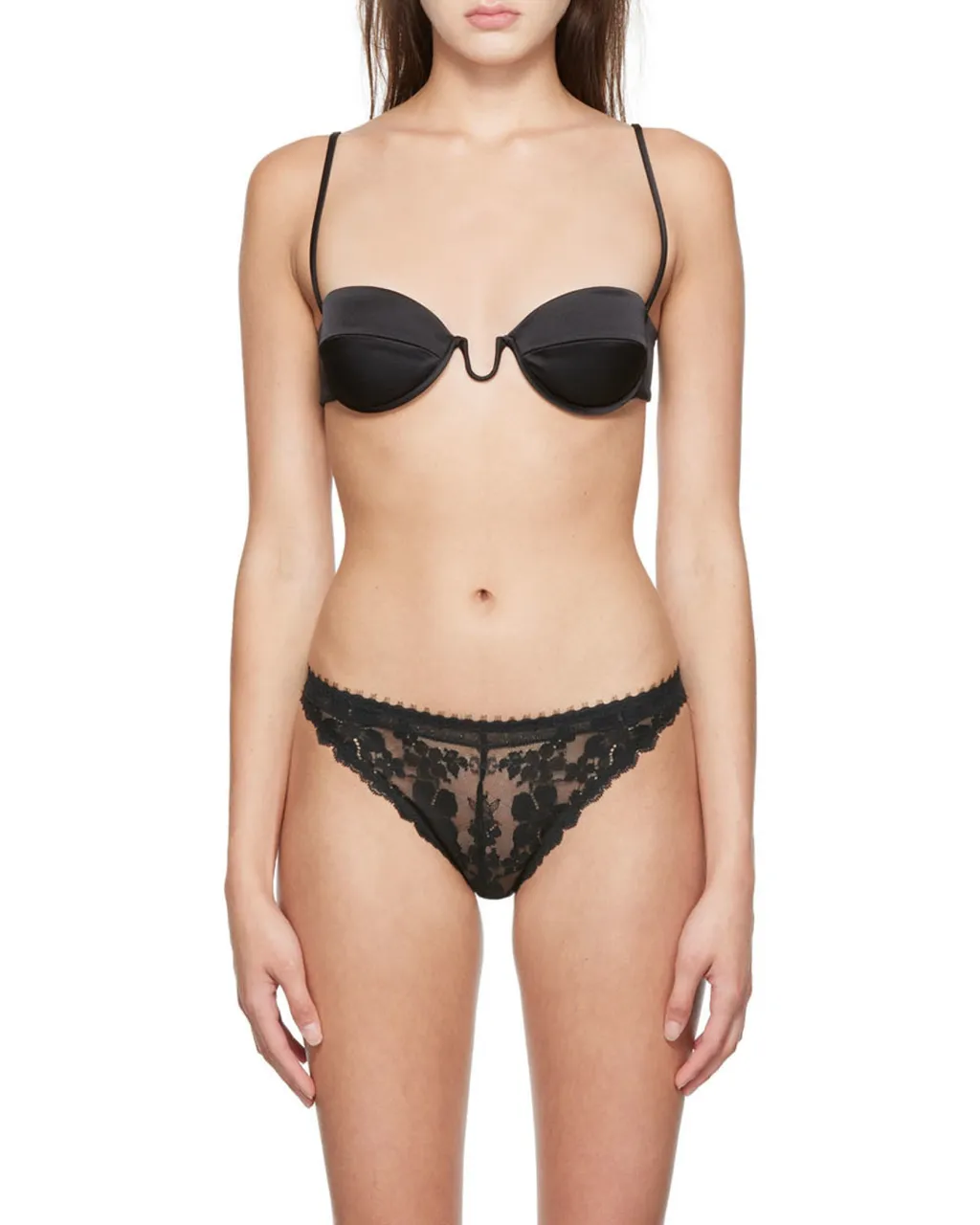 Spaghetti Strapped Wired Bra Top
