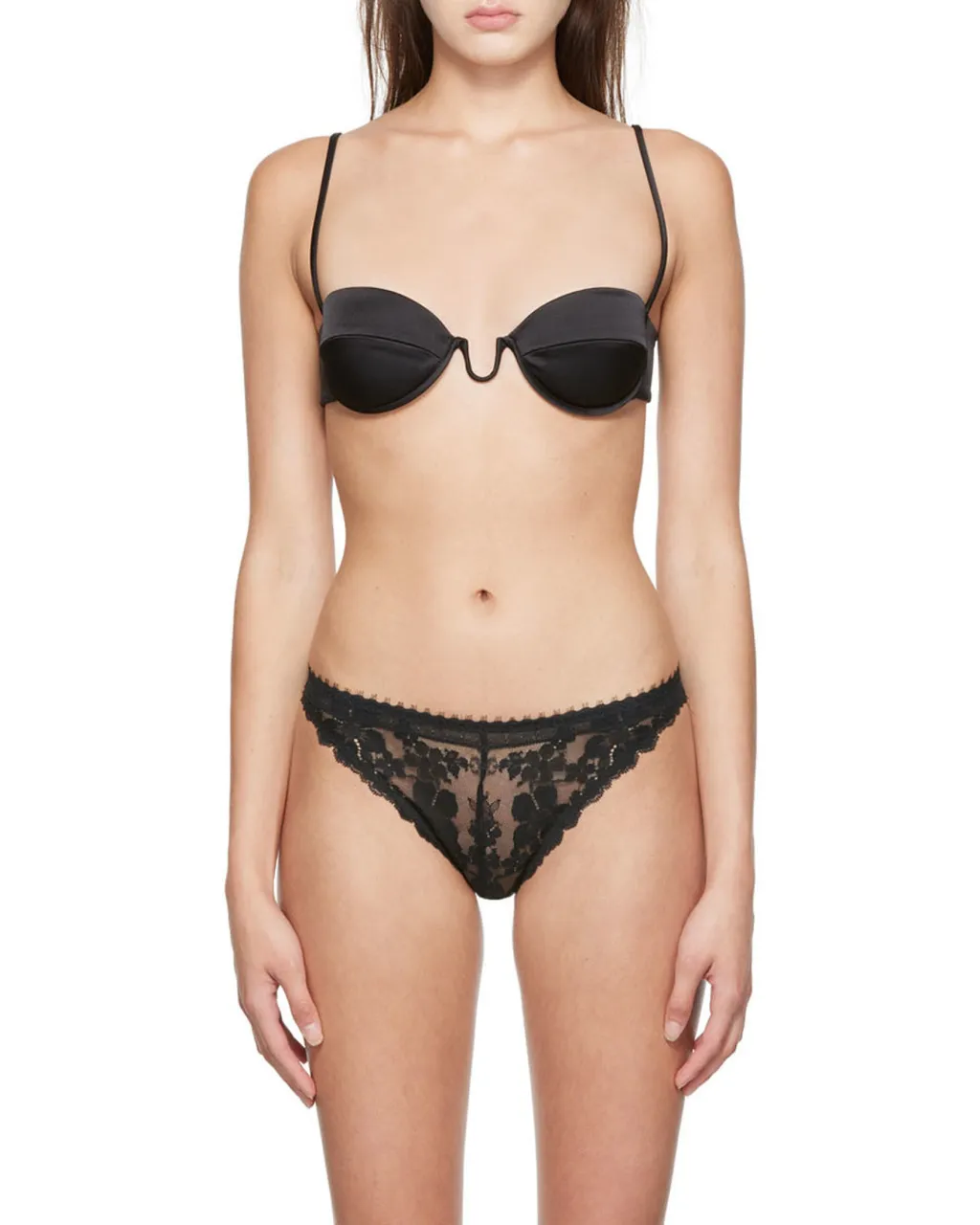 Spaghetti Strapped Wired Bra Top