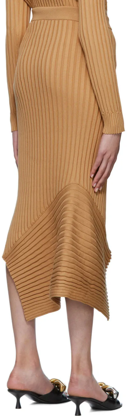 Asymmetrical Midi Skirt