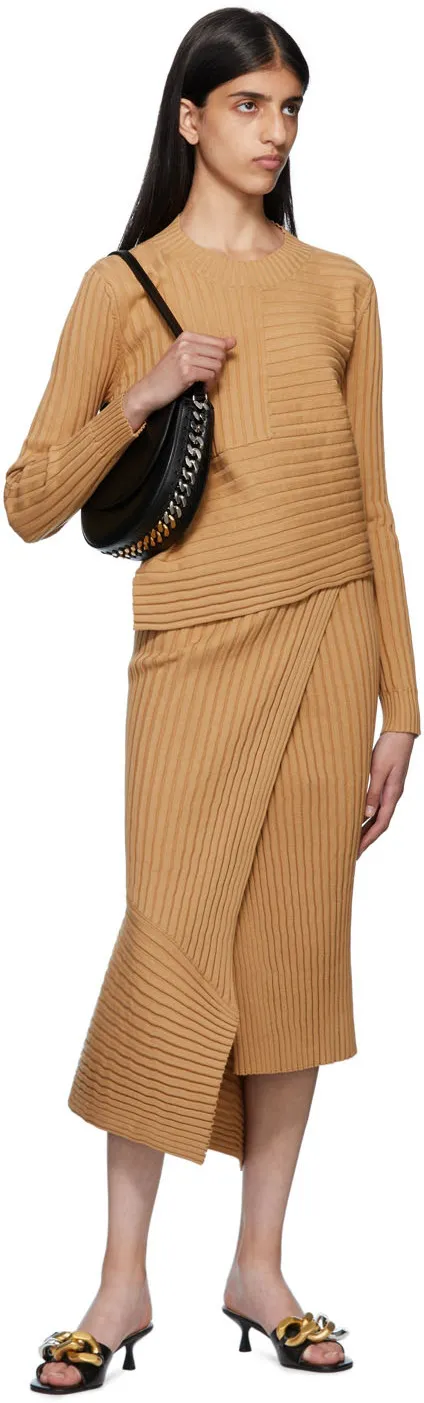 Asymmetrical Midi Skirt