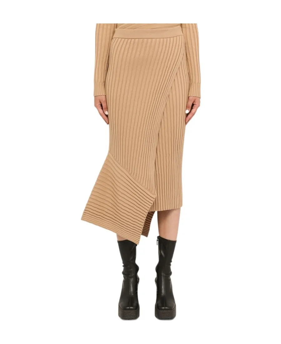 Asymmetrical Midi Skirt