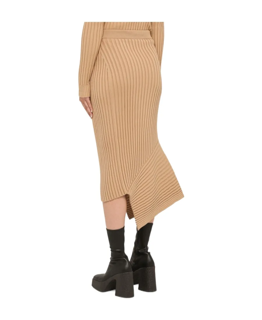 Asymmetrical Midi Skirt